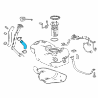 OEM 2021 Chevrolet Spark Filler Hose Diagram - 42437918