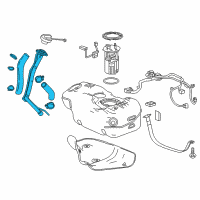 OEM 2020 Chevrolet Spark Filler Pipe Diagram - 42521061