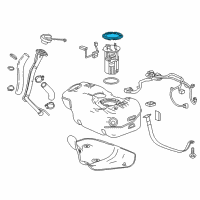 OEM 2018 Chevrolet Spark Lock Ring Diagram - 94553807