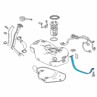 OEM 2019 Chevrolet Spark Tank Strap Diagram - 95060335