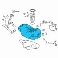 OEM 2016 Chevrolet Spark Fuel Tank Diagram - 42648816