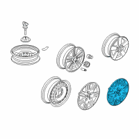 OEM 2007 Honda Civic Trim, Wheel (15") Diagram - 44733-SNE-A00