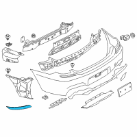 OEM 2019 BMW 650i xDrive Gran Coupe Rear Reflector, Rear Left Diagram - 63-14-7-844-023