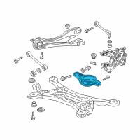 OEM 2017 Honda Odyssey Lower Arm B Complete Diagram - 52350-TK8-A02