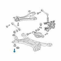 OEM Honda Odyssey Bolt, Flange (14X135) Diagram - 90176-TK8-A00