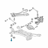 OEM 2011 Honda Odyssey Bolt, Flange (14X135) Diagram - 90176-TK8-A00