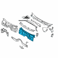 OEM 2020 BMW X3 SPLASH WALL Diagram - 41-00-7-481-031