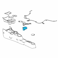 OEM 2015 Chevrolet Spark Boot Diagram - 96909226