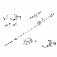 OEM 2000 Nissan Frontier Joint, STEERING. Diagram - 48080-9Z011