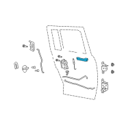 OEM 2013 Jeep Compass Handle-Inside Remote Control Diagram - 1JU99SZ0AA