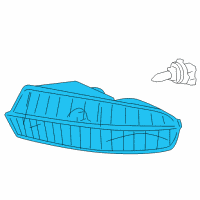 OEM Lexus Lamp Unit Diagram - 81221-50070