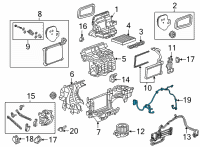 OEM 2021 GMC Yukon XL Harness Diagram - 84835415