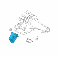 OEM 2005 Dodge Ram 1500 INSULATOR-Engine Mount Diagram - 5037425AA