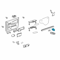 OEM Lexus RX350 Switch Assembly, MULTIPLEX Diagram - 84030-48090