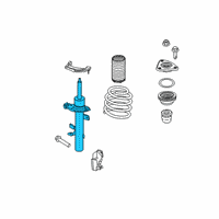 OEM 2015 Lincoln MKC Strut Diagram - EJ7Z-18124-C