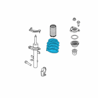 OEM 2018 Lincoln MKC Coil Spring Diagram - EJ7Z-5310-F