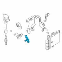 OEM 2017 Infiniti QX60 Magnet Sensor Assembly Diagram - 23731-3JT5B