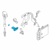 OEM Nissan Pathfinder Crankshaft Position Sensor Diagram - 23731-3JT7A