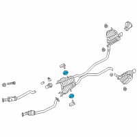 OEM Dodge ISOLATOR-Exhaust Support Diagram - 5147178AA