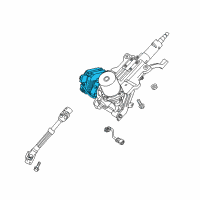 OEM 2014 Kia Cadenza Controller Assembly-Mdps Diagram - 563403R100