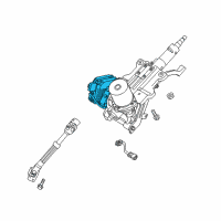 OEM 2016 Kia Cadenza Controller Assembly-Mdps Diagram - 563403R100