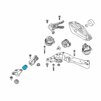 OEM 2018 BMW 540d xDrive RUBBER MOUNTING Diagram - 22-32-6-860-542
