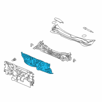 OEM 2017 Honda Ridgeline DASHBOARD LOWER COMP Diagram - 61500-TG7-A11ZZ