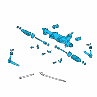 OEM 2018 Lexus RC F Electric Gear Assembly Diagram - 44200-24220