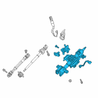 OEM 2015 Ford Expedition Column Assembly Diagram - FL1Z-3C529-G