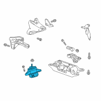 OEM Cadillac CT6 Mount Diagram - 84149750