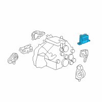 OEM Saturn Vue Side Mount Diagram - 20831435