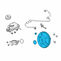 OEM Ford Focus Booster Assembly Diagram - BV6Z-2005-C