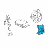 OEM 2017 Honda Civic Sensor Assy, Front Diagram - 77930-TBA-B11