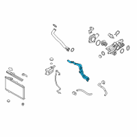 OEM 2016 Kia Sportage Tube Assembly-Oil Cooler Diagram - 254702G000