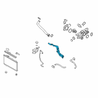 OEM 2011 Kia Sportage Tube Assembly-Oil Cooler Diagram - 254702G000