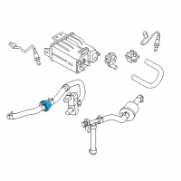 OEM 2014 Infiniti QX60 Valve Assy-Check Diagram - 14830-3KY0A