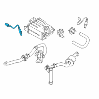 OEM Infiniti QX60 Sensor Assy Air Fuel Ratio Diagram - 22693-5AA0B