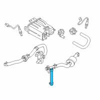 OEM 2016 Infiniti QX60 Hose-Emission Control Diagram - 14912-3KY2E