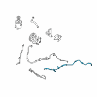 OEM Kia Rio Tube & Hose Assembly-Ret Diagram - 575201G060DS