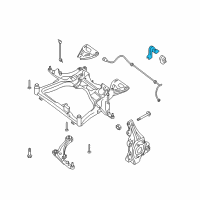 OEM 2010 Nissan Altima Clamp-Stabilizer Diagram - 54614-JA000