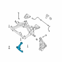 OEM 2007 Nissan Altima Link Complete-Transverse, Rh Diagram - 54500-JA00C