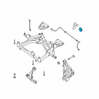 OEM 2008 Nissan Altima Bush-Stabilizer Diagram - 54613-JA000