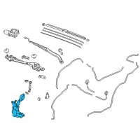 OEM 2022 Honda CR-V Tank, Washer (2.5L) Diagram - 76841-TLA-A01