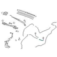 OEM 2021 Honda CR-V Tube (4X7X340) Diagram - 76867-S3V-A01