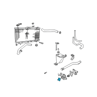 OEM 2010 Hyundai Accent Gasket-Thermostat Case Diagram - 25614-26100