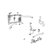 OEM 2002 Hyundai Accent Sensor Assembly-Water Temperature Diagram - 39230-26600