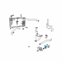 OEM 2003 Hyundai Accent Gasket Diagram - 25612-26020