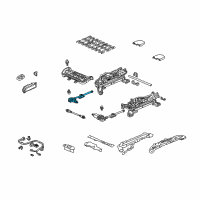 OEM Acura TL Box Assembly, Gear Diagram - 81215-SEP-003