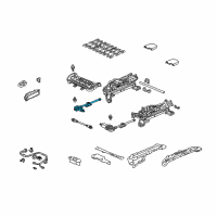 OEM 2004 Acura TL Box Assembly, Gear Diagram - 81215-SEP-003