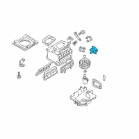 OEM Nissan Sentra Air Intake Box Actuator Diagram - 27730-5M010